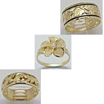 14k Gold Hawaiian Rings