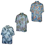 Cotton Hawaiian Reverse Print Shirts