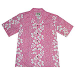 Hibiscus Panel Men's Hawaiian Shirt