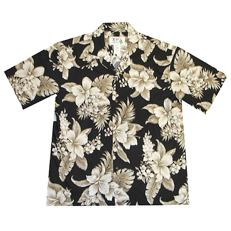 Hibiscus Floral Men's Hawaiian Shirt