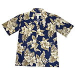 Hibiscus Floral Men's Hawaiian Shirt