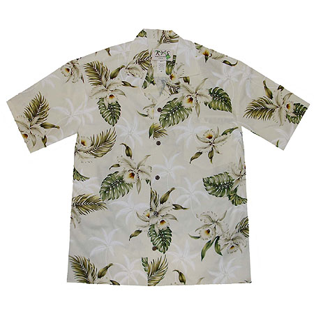 Orchid Palms 2 Men's Hawaiian Shirt