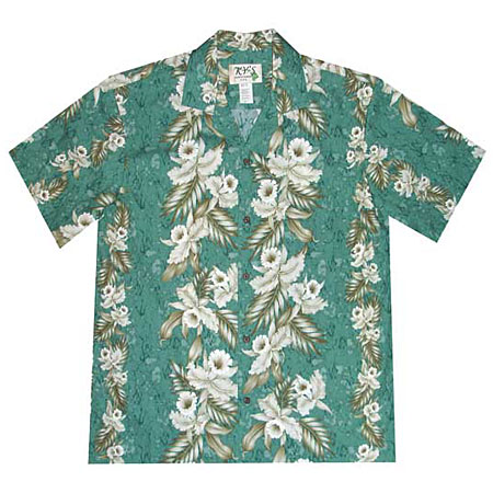 Orchid Panel 2 Men's Hawaiian Shirt