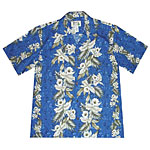 Orchid Panel 2 Men's Hawaiian Shirt