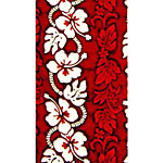 Hibiscus Panel 100% Cotton Poplin Hawaiian Fabric