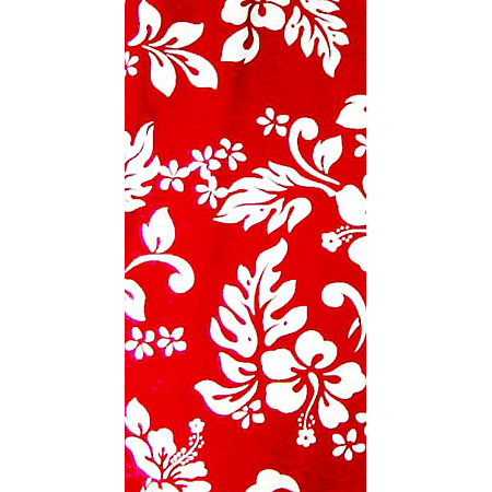 Hibiscus Print 100% Cotton Poplin Hawaiian Fabric