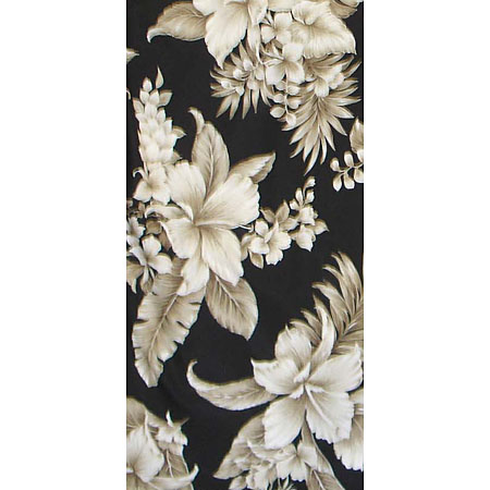 Hibiscus Floral 100% Cotton Poplin Hawaiian Fabric