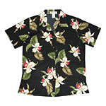 Red Orchid Women's Hawaiian Blouse