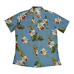 Red Orchid Women's Hawaiian Blouse