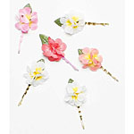 Plumeria Bobby Pin