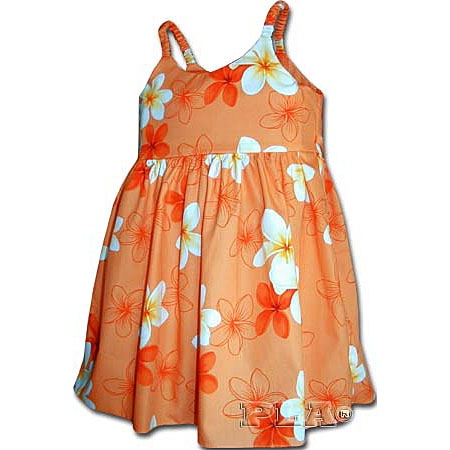 Plumeria Essence Girls Toddler Bungee Dress