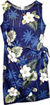 Hibiscus Palms Sarong Dress
