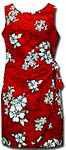 Hibiscus Floral Print Sarong Dress