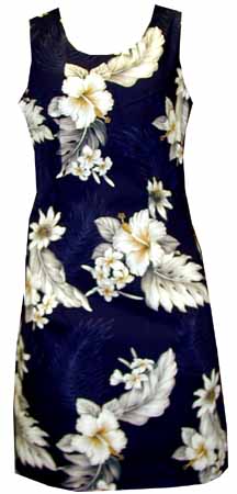 Hibiscus Floral Short Tank Dress