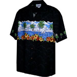 Men's Hawaiian Chest Shirt